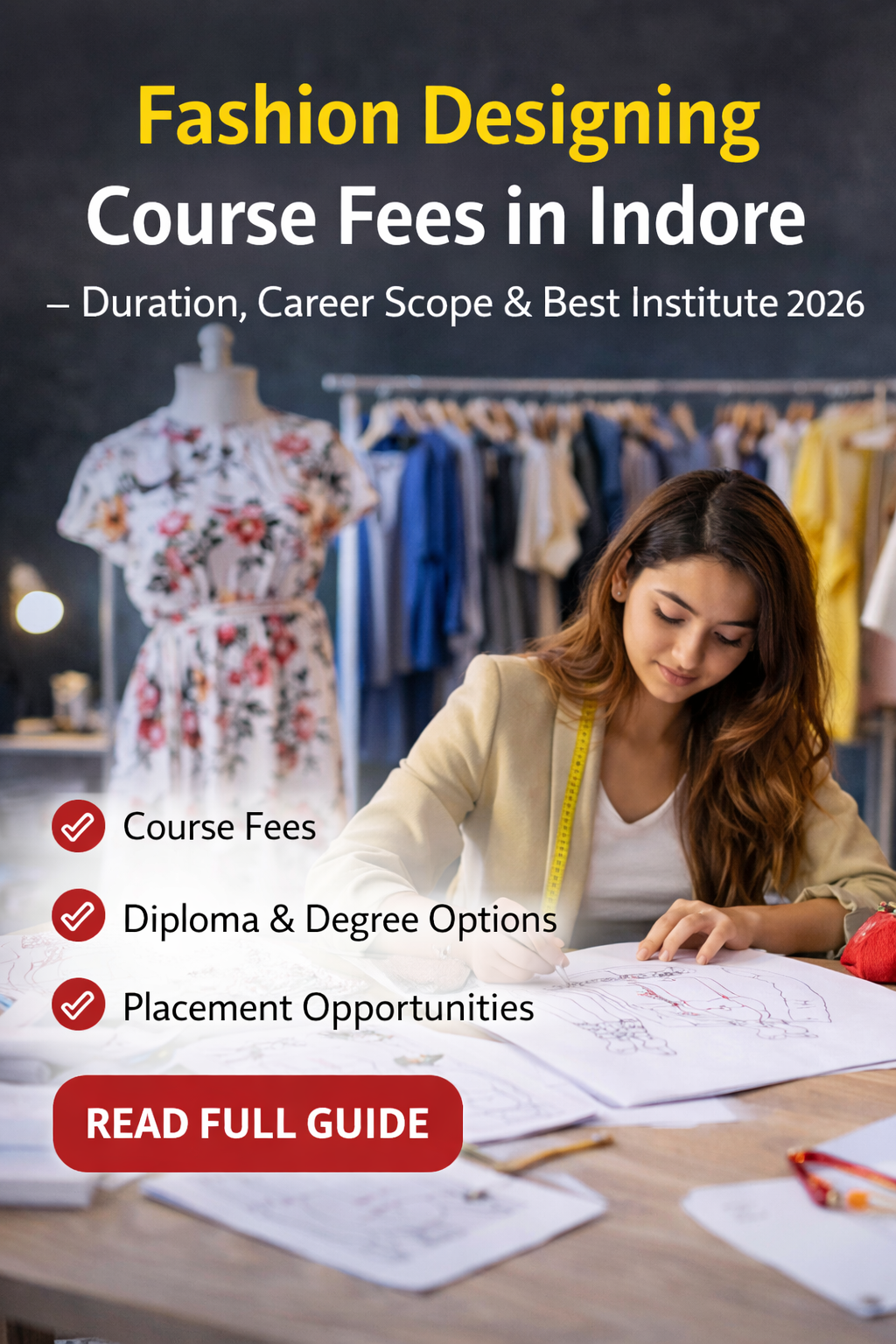 Fashion Designing Course Fees in Indore with Diploma Duration Career Scope and Placement Opportunities